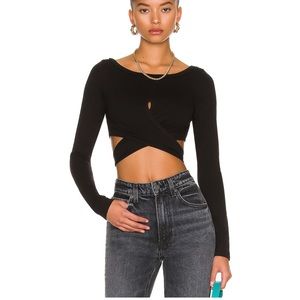 Lovers + Friends Tie Wrap Top